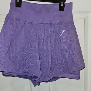 Gymshark Women's Purple Shorts Size M